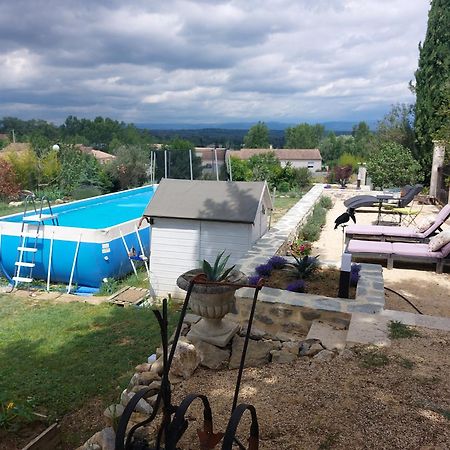 La Flor Azul Bed and Breakfast Grospierres Εξωτερικό φωτογραφία