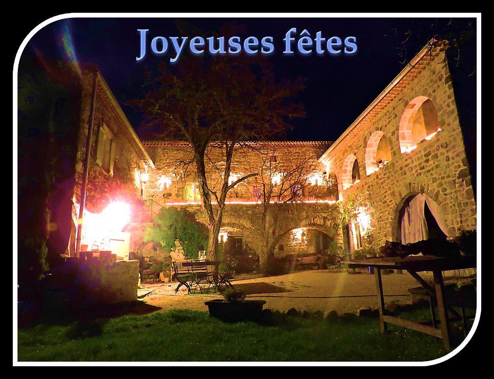 La Flor Azul Bed and Breakfast Grospierres Εξωτερικό φωτογραφία