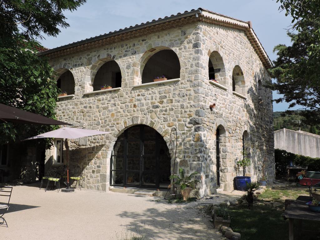 La Flor Azul Bed and Breakfast Grospierres Εξωτερικό φωτογραφία