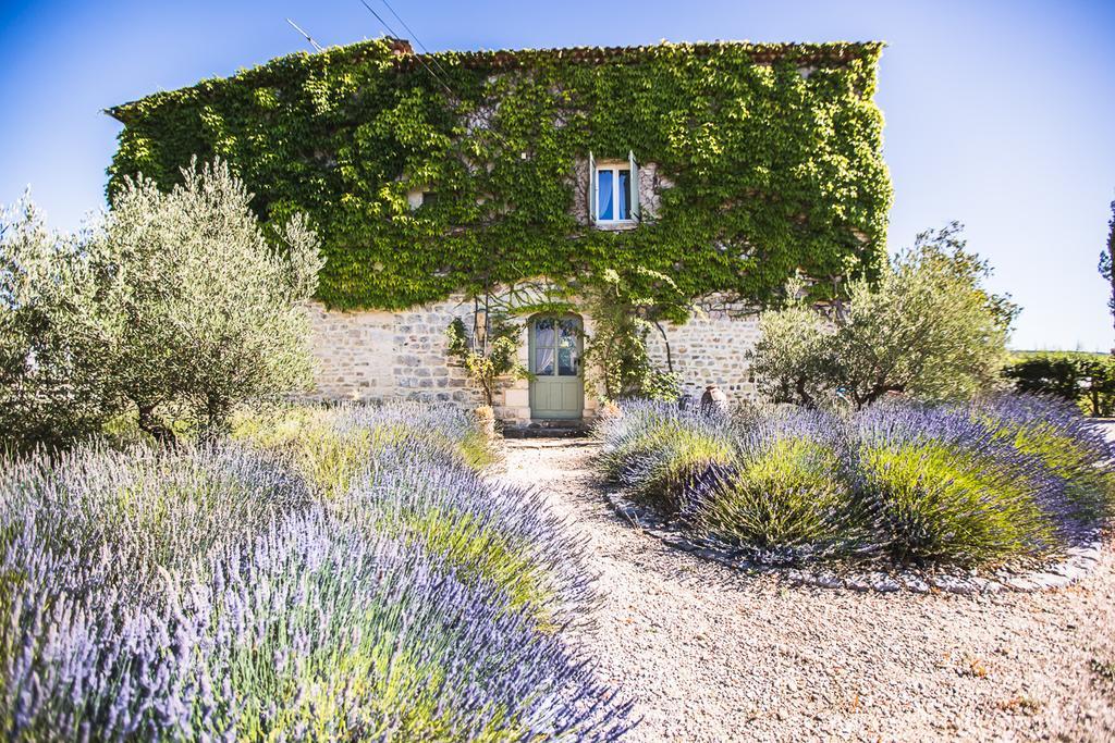 La Flor Azul Bed and Breakfast Grospierres Εξωτερικό φωτογραφία